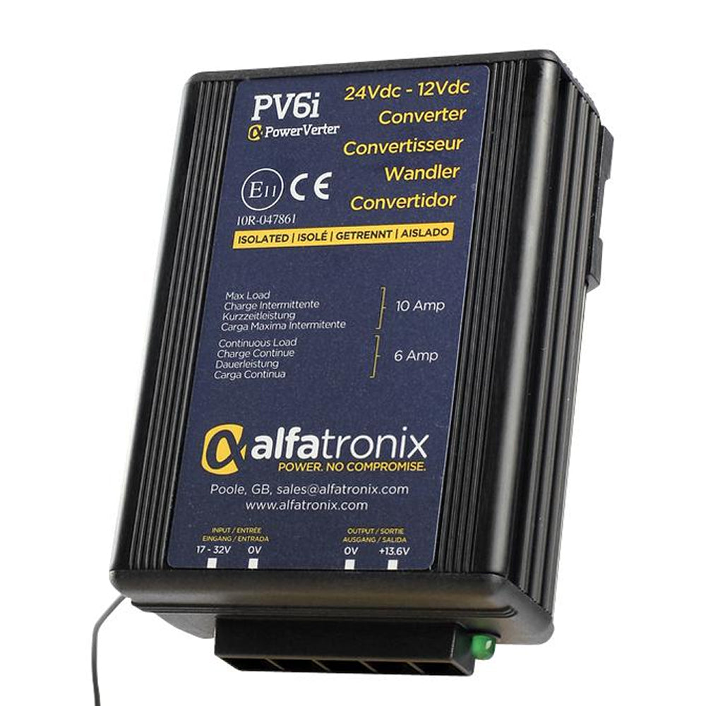 Alfatronix PV6i Isolated Converter Powerverter DC Dropper 24v - 12v