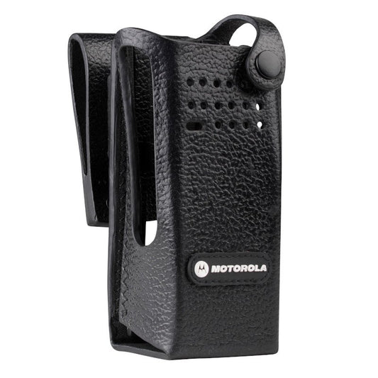 Hard Leather Carry Case, 3" Swivel Belt Loop - PMLN5846A