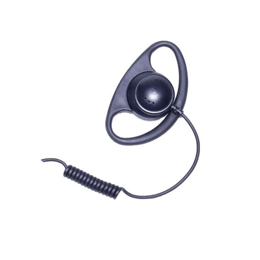 icom d shaped earpiece