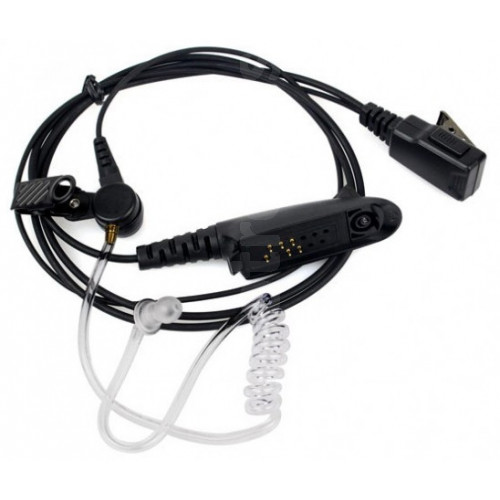 Motorola FBI style earpiece with inline microphone